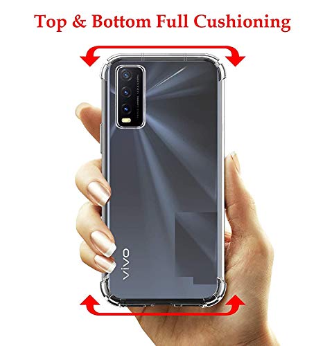 Image of COVERBLACK Rubber Silicone Back Cover for Oppo A53 - Transparent