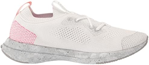 Lacoste Women's Run Spin Eco Sneaker, White/Pink, 7 | Image 5