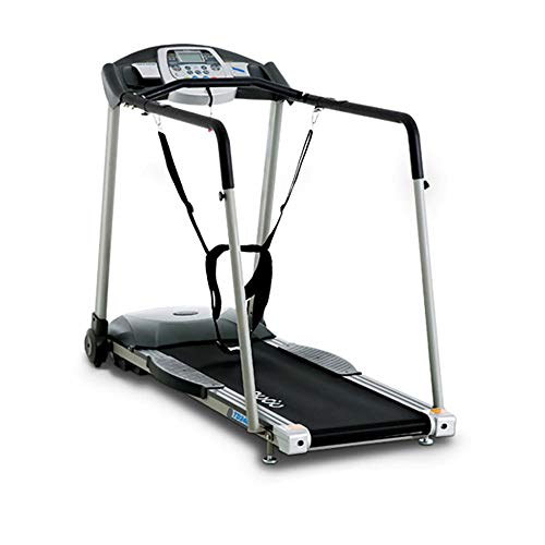 Image of Electric Motorised Folding Treadmill, Multi-Functional Silent Walker with LCD Screen and Safety Belt, Maximum Load 220 Lbs for Elderly /Men /Women