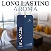 Savage Disposable Card Freshener for Men | Car Scents Air Freshener with Sauvage Fragrance | Strong Car Perfume Air Freshener with Odour Eliminating Technology | Suvage by Perfa #2
