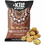 A Kilo of Spices | Walnuts in their Shell 500g | Whole Walnuts | Raw Nuts in Shell | Premium Quality | Perfect Squirrel Food | Ideal for a Healthy and Nutritious Treat