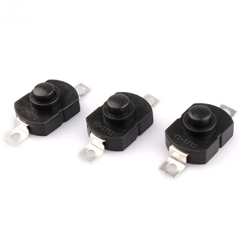 Interrupteur à bouton-poussoir 30V 1A pour réparer un bouton de lampe défectueux rapidement