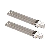 2pcs 9W 9 WATT UV UVC PL-S9/TUV G23 Base Light Bulb
