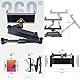 tablet halterung auto,tablet holder car，Universal tablet Halterung Auto, für iPad Air Mini 2 3 4, Pro 9.7, 10.2, 10.5, Samsung Tab, Smartphone und Tablet mit 4.3~13 Zoll – Schwarz Autotelefonhalter