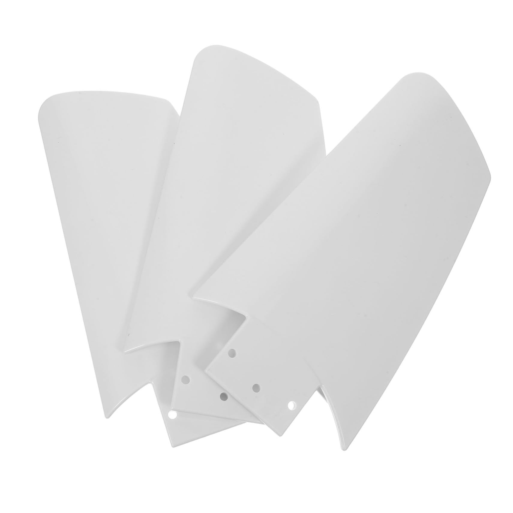 Gadpiparty 3piezas Reemplazo de Ventilador de Techo Aspas de Plástico Impermeables para Ventiladores de Techo Rotos Uso Verano