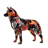 Photo Gallery chunran li89 nuova arte creativa stampa a trasferimento d acqua statua di husky colorata fatta a mano in resina artigianale decorazioni artigianali fatte a mano, decorazioni per casa, soggiorno, atrio Photo Gallery chunran li89 nuova arte creativa stampa a trasferimento d acqua statua di husky colorata fatta a mano in resina artigianale decorazioni artigianali fatte a mano, decorazioni per casa, soggiorno, atrio