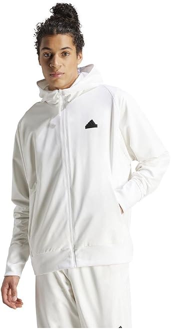 adidas Z.N.E. Woven Full-Zip TT Erkek Sweatshirt