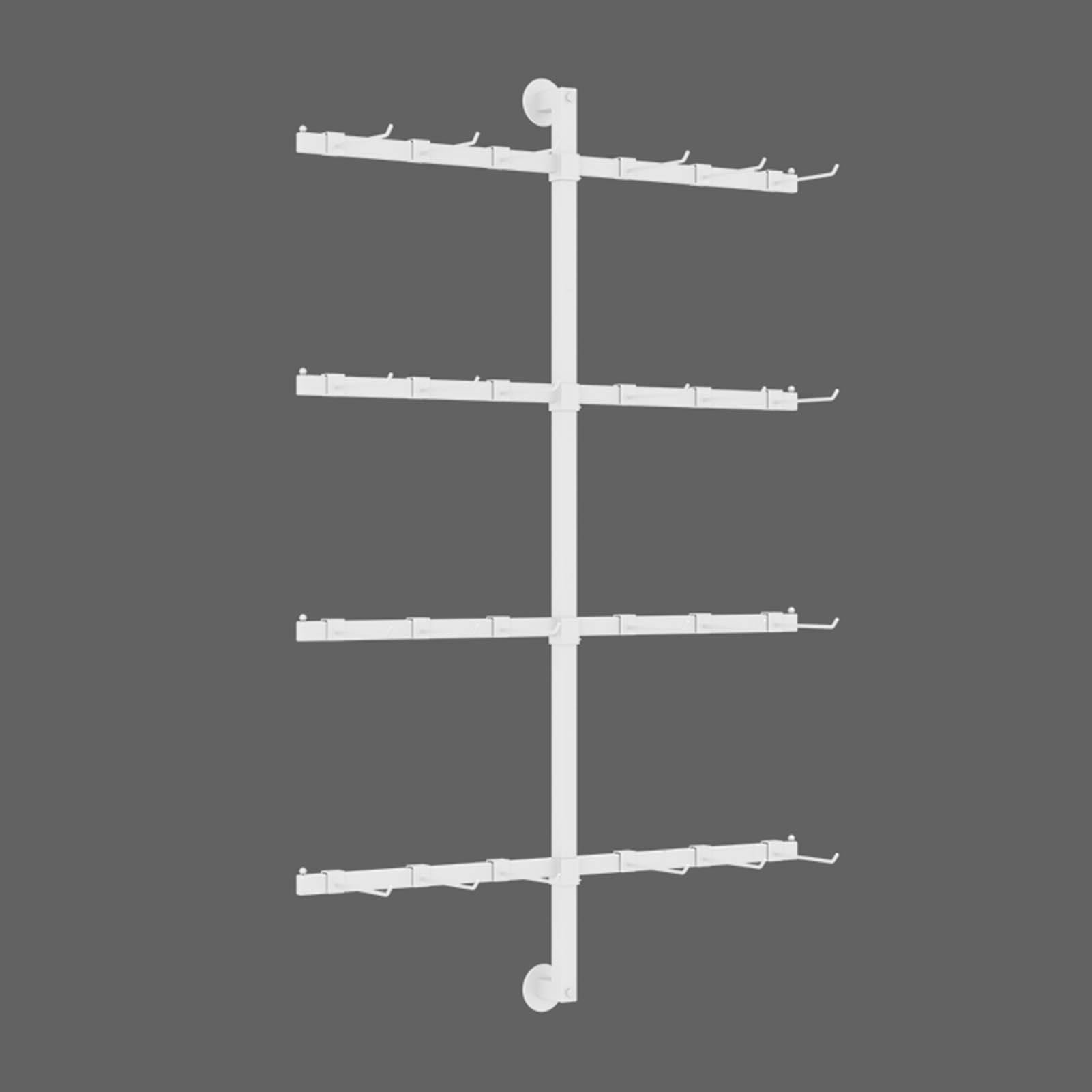 Schmuck-Organizer zur Wandmontage, platzsparender Präsentationsständer für Ohrringe und Schlüsselanhänger, ideal für Einzelhandelsgeschäfte und Ausstellungen