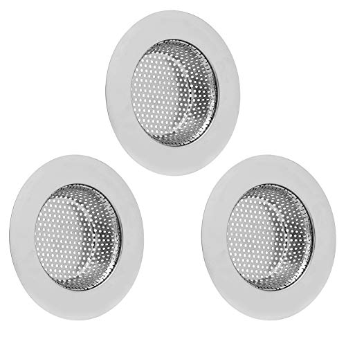 Coladores de acero inoxidable para fregadero 3 unidades miniatura 7