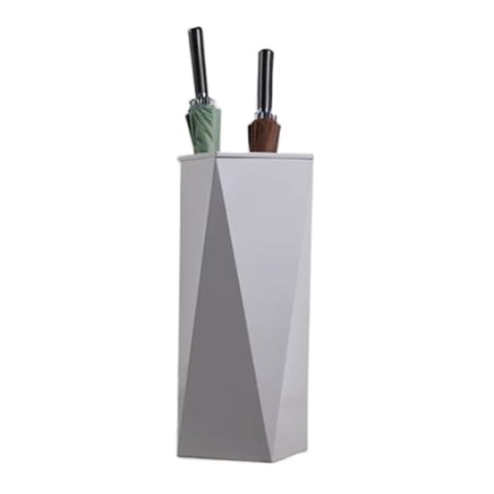 CJHFR472SG Umbrella Rack Umbrella Holder Bucket for Entryway, Metal Stand Office(Gris)