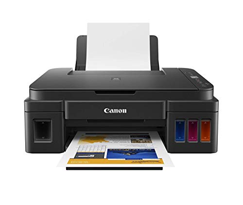 Image of Canon PIXMA MegaTank G2012 All in One (Print, Scan, Copy) Inktank Colour Printer with 2 Additional B