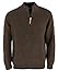 Produktbild camel active Herren Stricktroyer aus Baumwollmix Oliv-Braun Menswear-L