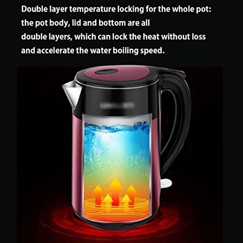 Hervidor Eléctrico Acero Inoxidable 2 L con Apagado Automático miniatura 3