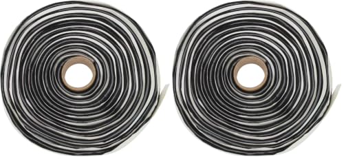 Image of Coitak Butyl Sealant Putty Tape, Diameter 3 /8 inch x 13 Feet Extra Thick Rubber Sealant for Leak Proof RV Repair Window Glass Boat Sealing Patching (Pack of 2)