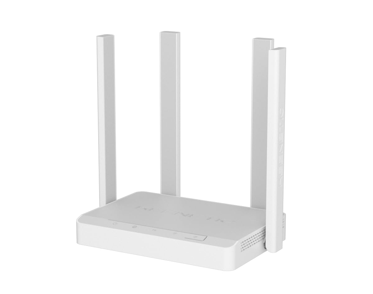 Keenetic Skipper (KN-1913) AC1200 Mesh Wi-Fi 5 Router with a 4-Port Gigabit Smart Switch and USB Port
