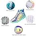 Qimaoo Light Up Shoes Men Women LED Shoes USB Charging Adult High Top LED Sneakers Glow in The Dark Footwear for Dancing Party Festivals Festivals