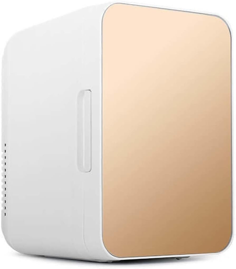 Mini refrigerador pequeño de 8 litros para automóvil, mini refrigerador, congelador, enfriador, calentador, mantiene el calor para el hogar del automóvil (color: A)