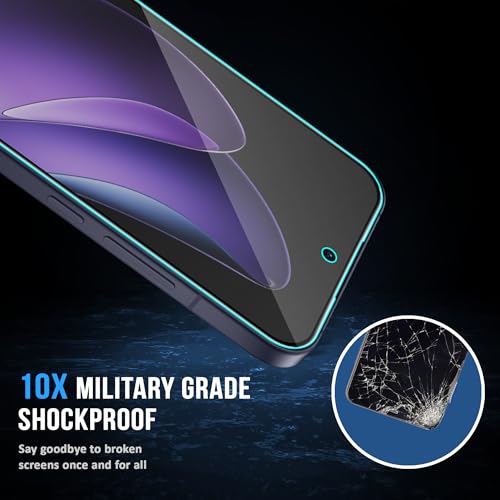 Image of FIRST MART Military-Grade Matte Anti-Glare Tempered Glass for OPPO Reno 13 (6.59 Inch) With Edge to Edge Screen Coverage and Easy Installation Kit | Matte Anti Glare