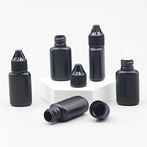 Fsyeel 40 Pieces 5Ml Grafting Eyelash Glue Bottles, Empty Plastic Glue Applicator Squeeze Bottles, Refillable Leak-Proof Dropper Bottles, Eyelash Extension Glue Container For Travel Makeup Accessories #TOP5