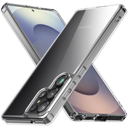 Coque Samsung S25 Ultra anti-jaunissement fine pour éviter rayures et chocs