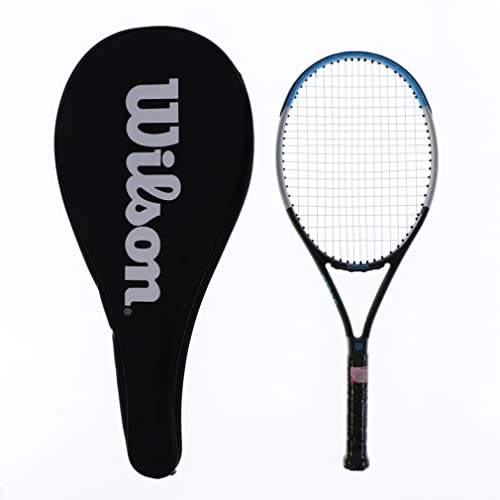 Wilson(ウイルソン) 硬式テニス 張り上がりラケット ULTRA POWER 100 2 ブラック×サックスブルー