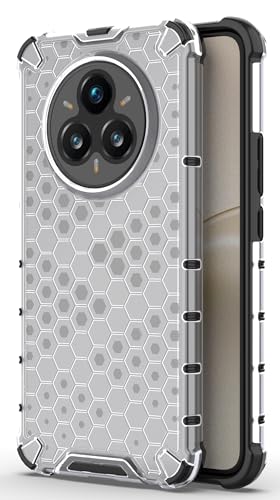 Image of Glasgow Back Case Cover Compatible with [ Realme P3 Pro 5G ] (Stylish Design) - Transparent