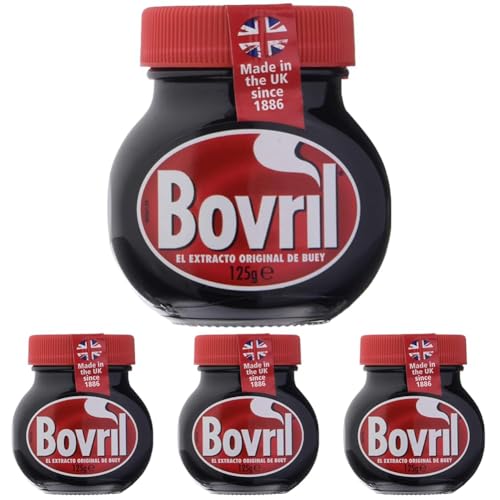 Bovril Extracto Original de Buey, 125g (Paquete de 4)