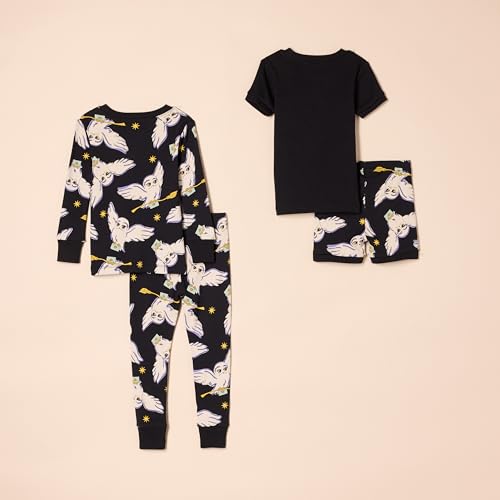 Amazon Essentials Unisex Babies, Toddlers and Kids' Snug-Fit Cotton Pajama Sleepwear Sets2