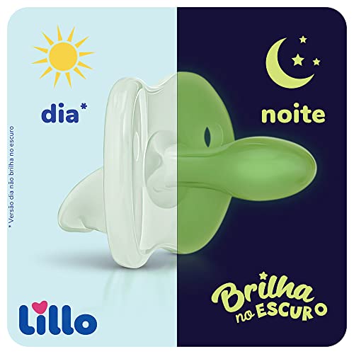 Lillo Kit De Chupeta 100% Silicone Calming... glide