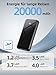 Power Bank,20000mAh Powerbank Schnellladefunktion 22,5W USB-C PD3.0 & QC4.0 Tragbarer Externer HandyAkkus mit LED Display/Taschenlampe,Kompat... mit iPhone 17 Pro Max 16 15 14 13 Samsung Galaxy S25