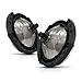 KarParts360 For Jeep Wrangler Headlight Assembly 2007-2018 Driver and Passenger Side Pair For CH2502175 | 55078149AD