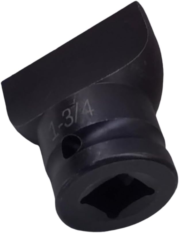 Slotted Screwdriver Bit Socket/Drag Link Socket, 1-3/4" x 1/4" Tip, for Removing Rusted or Stubborn Cleanout Plugs, 1/2" Drive, Heat-Treated Cr-Mo Alloy Steel