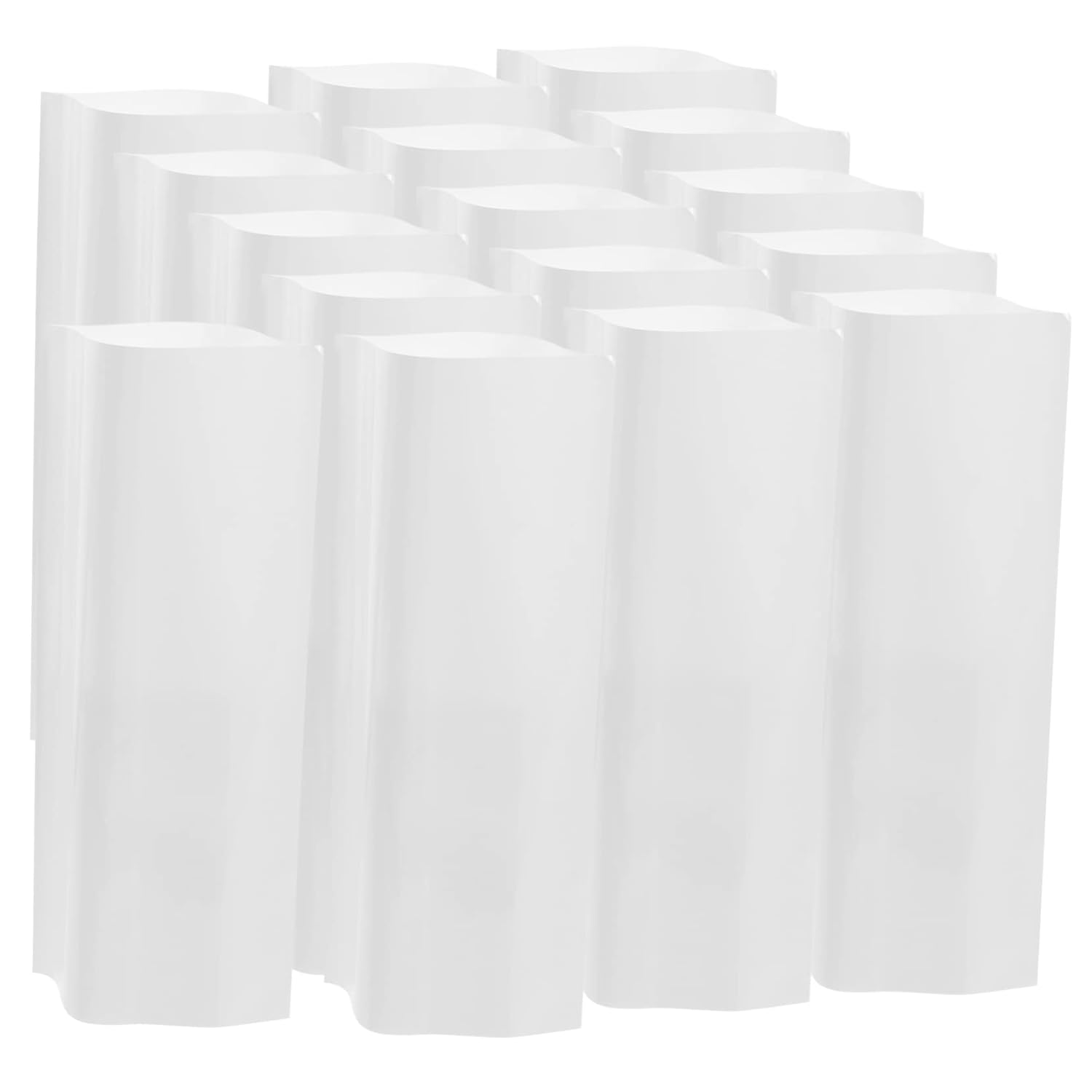 Alipis Heat Shrinkable Film for Cups Mugs 50pcs Sublimation Shrink Wrap Heat Transfer Shrink Films PVC