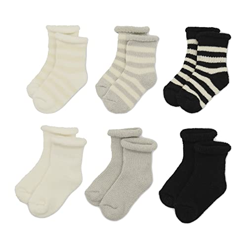 Image of Preemie Socks - Neutral Earth-Toned Color Preemie Newborn Socks Neutral Baby Socks - Soft & Gentle Baby Socks