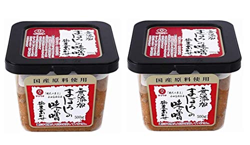 味噌 無添加 ぼろしの味噌 米麦あわせ 500g×2