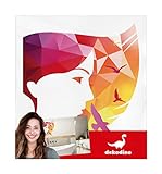 dekodino® Wandtattoo Beauty Spa Frau als Wellness Motiv Wandsticker