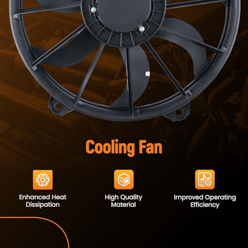 Image of maXpeedingrods Radiator Cooling Fan Assembly Kit for Dodge Journey 2.4L 3.6L V6 2009-2020, 68038241AA 68057238AA CH3115160