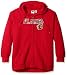 NHL Plus Size Women's Full Zip Hoodie with Distress Word Mark