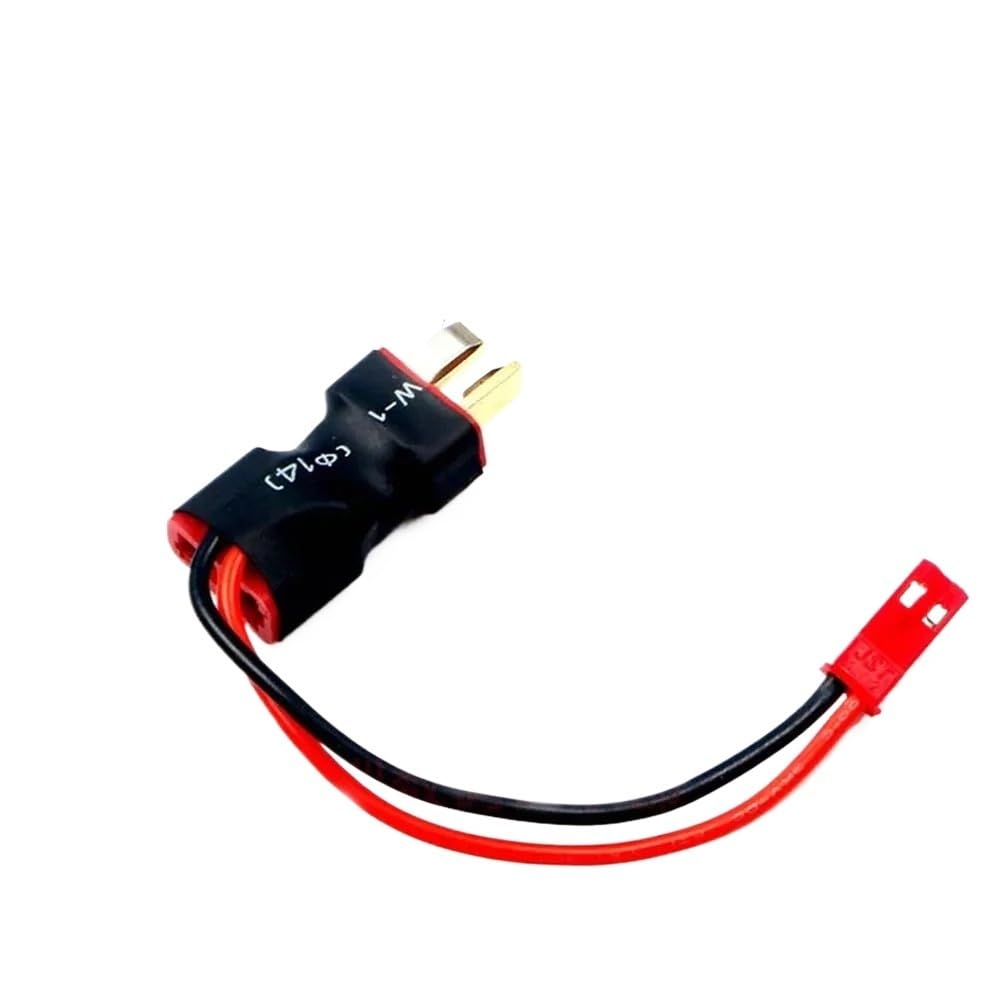 Bjnuylkerd Men's T Plug -Fe 1 Xt60 Xt T To Jst Fe Socket Adapter For Rc Helicopter Quadcopter Lipo Battery Connector(T Plug -Fe)