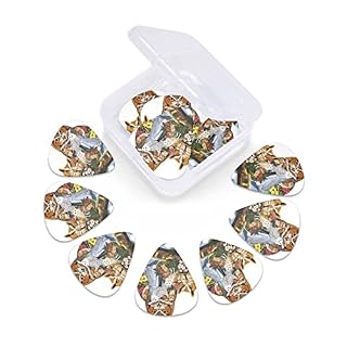 Pack de 12 médiators Hibou pour guitare électrique Guitare acoustique Diverses guitares - Les Beatles, Paul McCartney, John Lennon, RIngo Starr, George Harrison Pack de 12 médiators Hibou pour guitare électrique Guitare acoustique Diverses guitares – Image 5