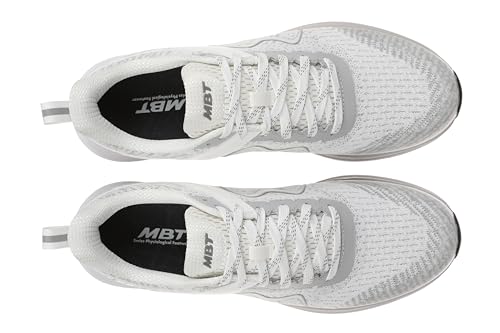 MBT Huracan 3 Lace Up Running Shoes in White for Women3