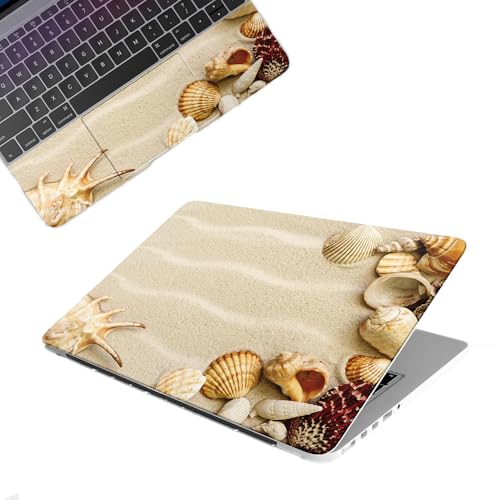Image of Galaxsia Pattern D63 Top+Wrist Pad Vinyl Laptop Skin /Sticker /Cover Upto 15.6 Inches Laptops Laminated-Removable-HD Quality Compatible for Hp-Dell-Sony-Lenovo-Asus etc.(15x10 Inches)