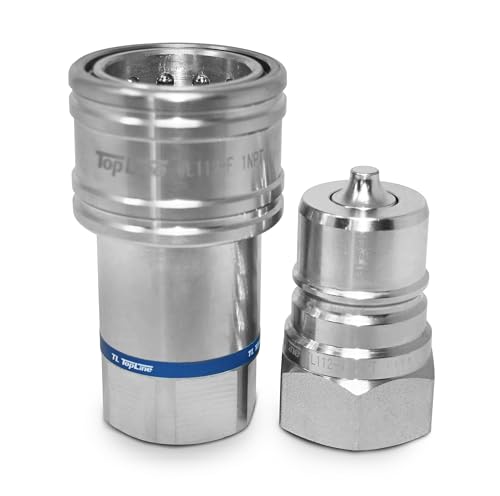 Image of TL112 1 NPT Hydraulic Quick Connect ISO 7241-A type Coupler Set, 1 body