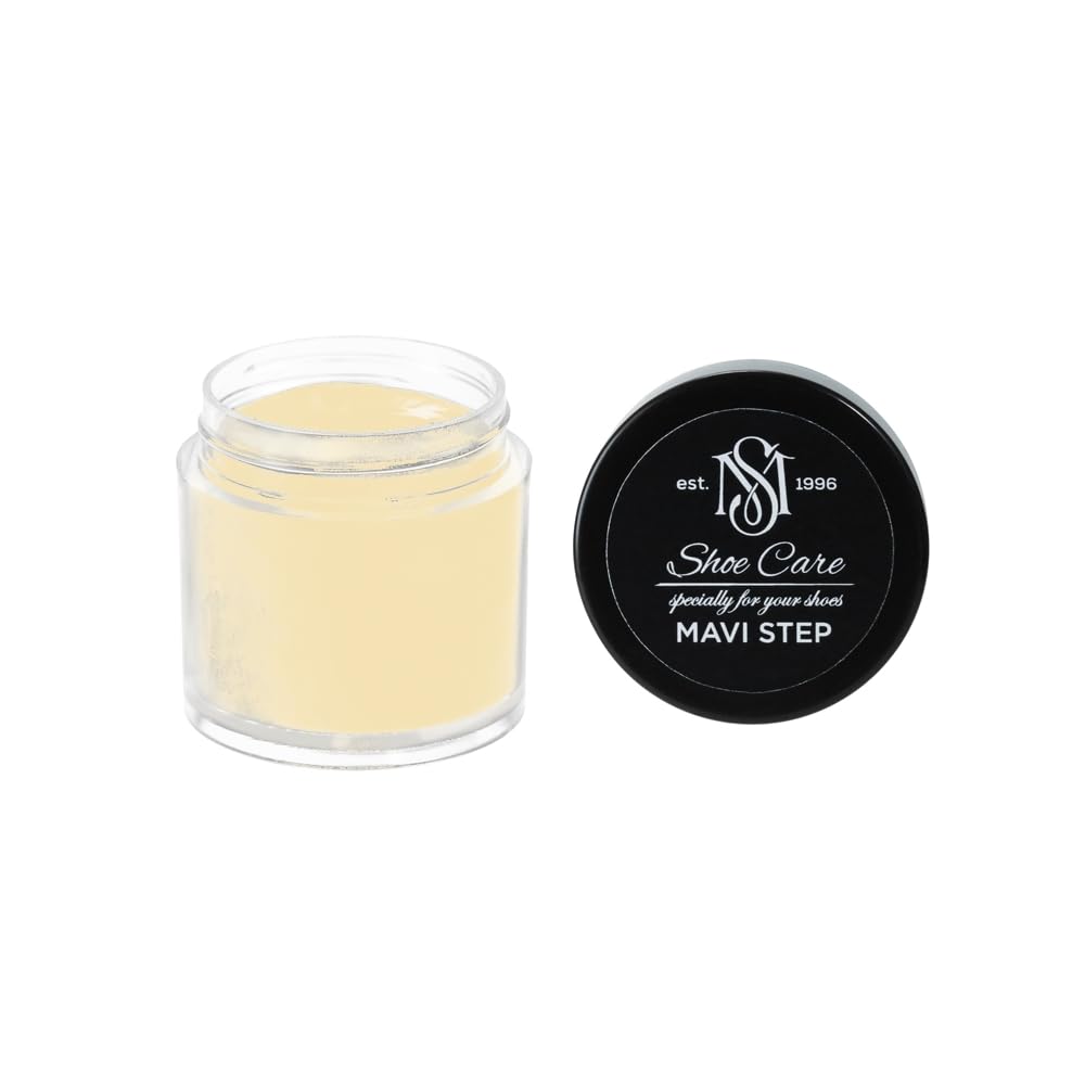 Pâte correctrice pour cuir lisse MAVI STEP Or Moisson Pâle contre les griffures