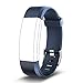 endubro Pulsera Repuesto para Fitness Tracker ID115 HR Plus (Azul)