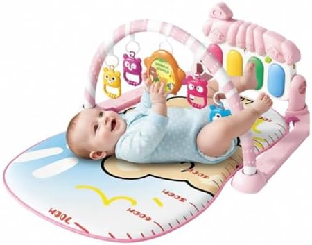 Tapete de Atividades Musical para Bebê com Piano Interativo, Arco...