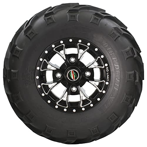 Gbc Dirt Devil Bias Atv Tire - 25X8-12—Tire Only #TOP3