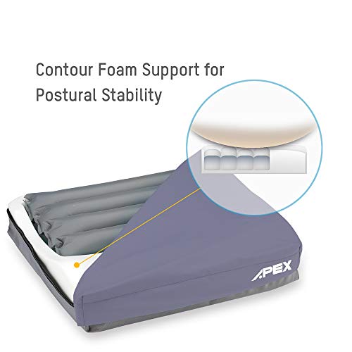 image for Apex Medical Sedens 500- Alternating Pressure Seat Cushion with Portab