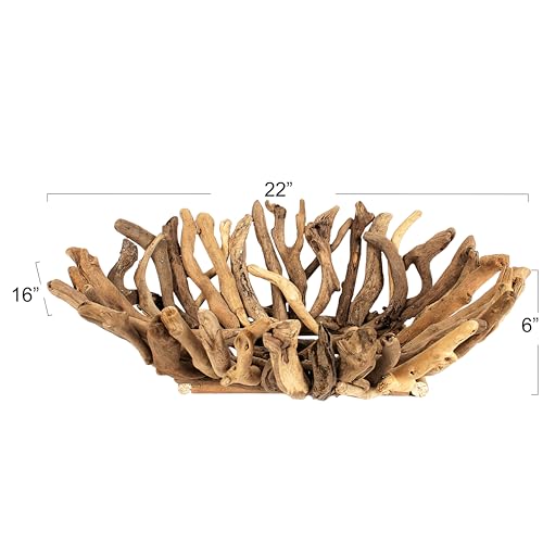Creative Co-Op Driftwood Tray - Image 4