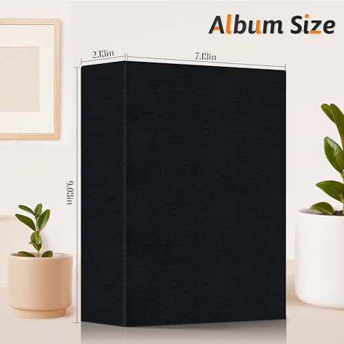 Popotop PHOTO ALBUM 4X6 200 Pockets For Wedding Gifts,Linen Hardcover Picture Albums thumb #4